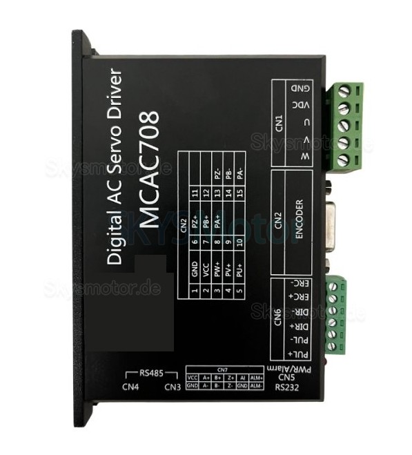 Digitaler DC Servoantriebe MCAC708 10A 24-50V für DC Servomotor